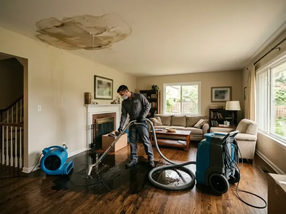 attic-pipe-burst-ceiling-drip-008 — frequently asked questions, Water Damage Restoration & Carpet Care in Rogersville, TN